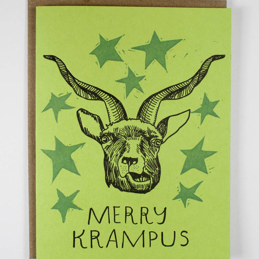 Merry Krampus Card