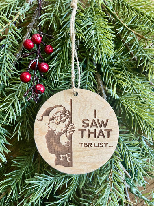 Bookish Boyfriend TBR Dragon Wingleader Christmas Ornament