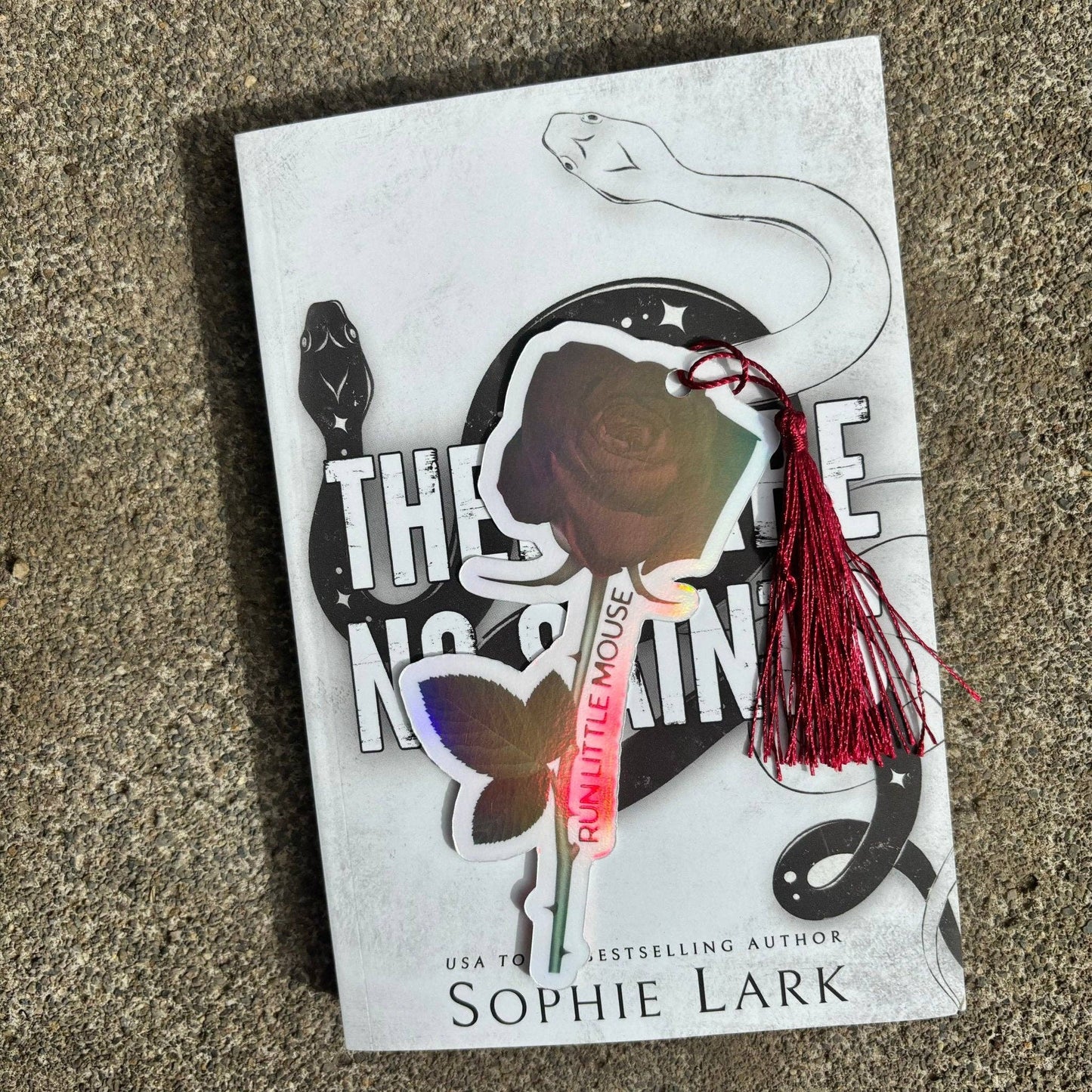 Haunting Adeline Rose Smut Cardstock Bookmark