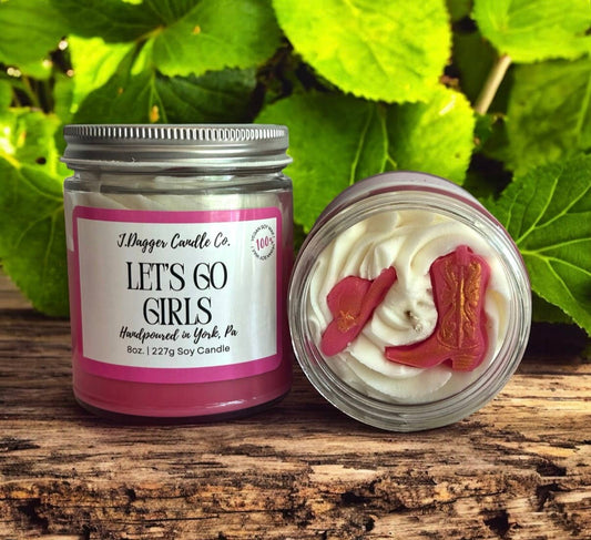 8oz. Western Cowgirl Soy Dessert Candle