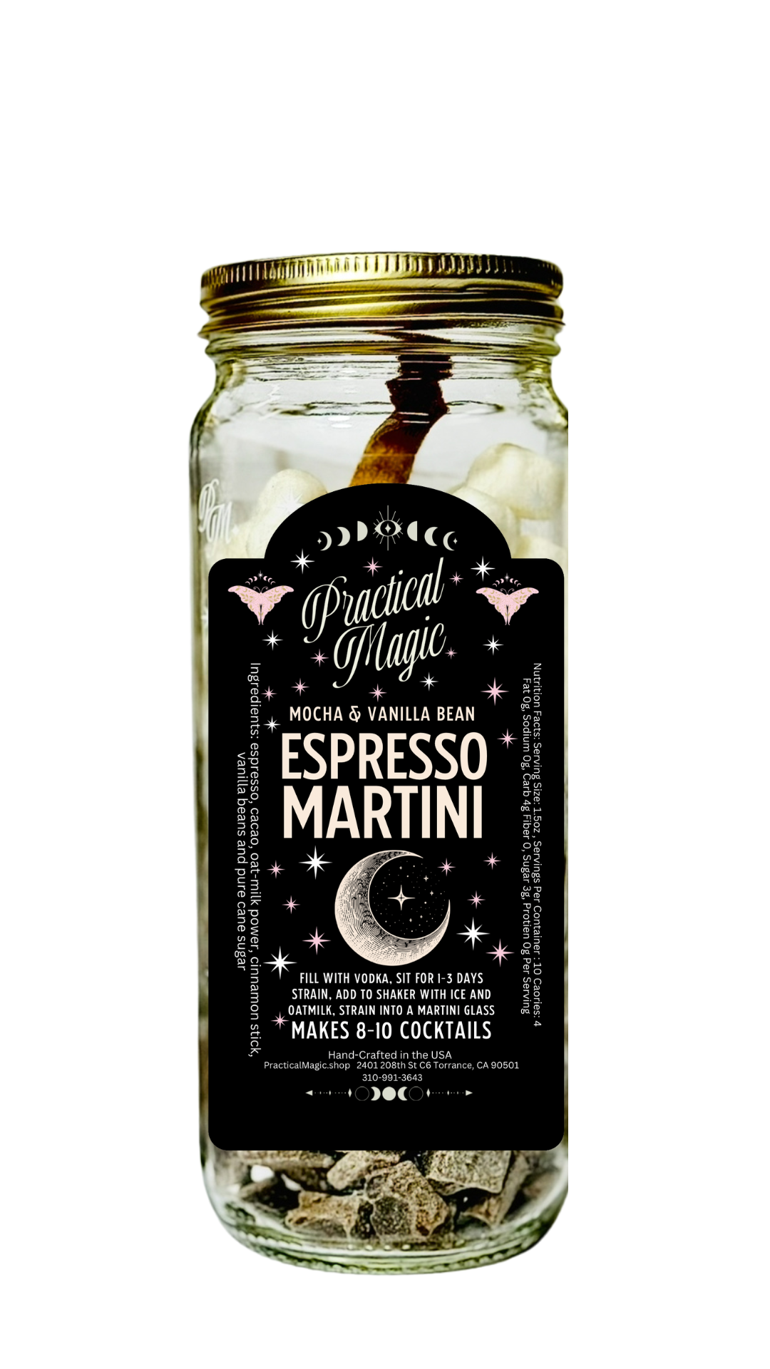 Espresso Martini Craft Cocktail Infusion Kit