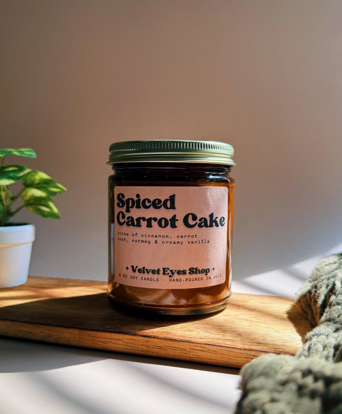 Spiced Carrot Cake Soy Candle