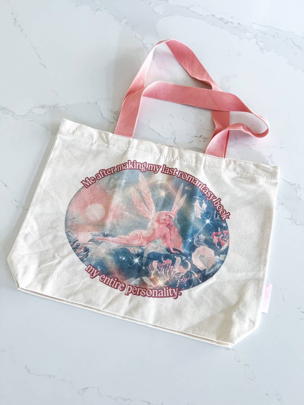 Romantasy Book Fine Art Bookish Tote Bag | Totes