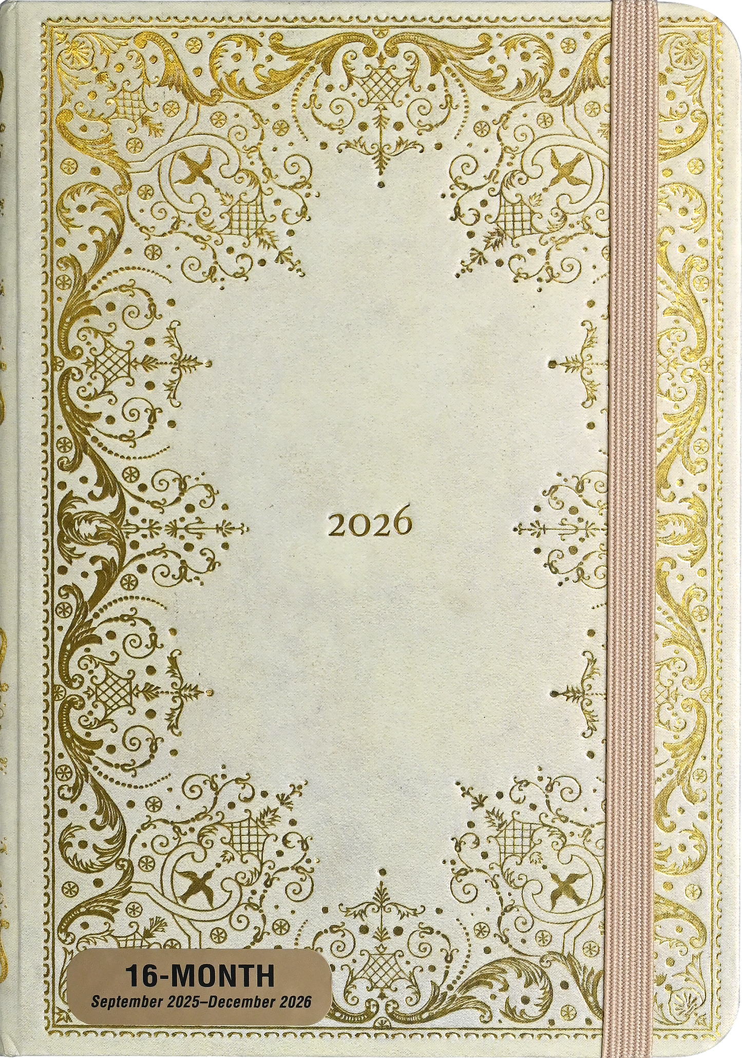 2026 Gilded Ivory Weekly Planner