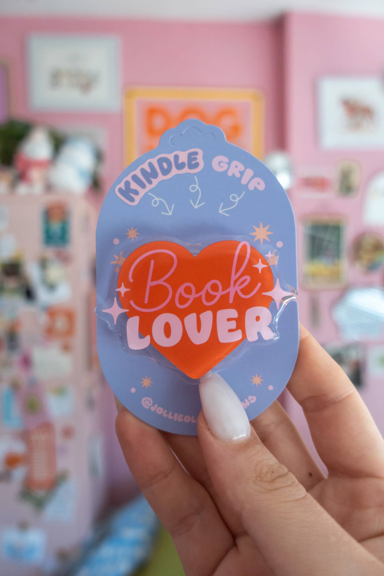 Book Lover [Red] Kindle Grip