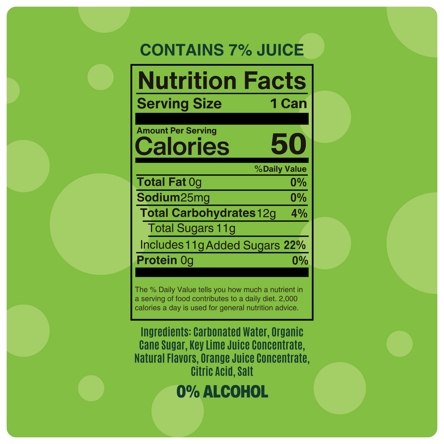 Key Lime Margarita Mocktail - 4 Cans