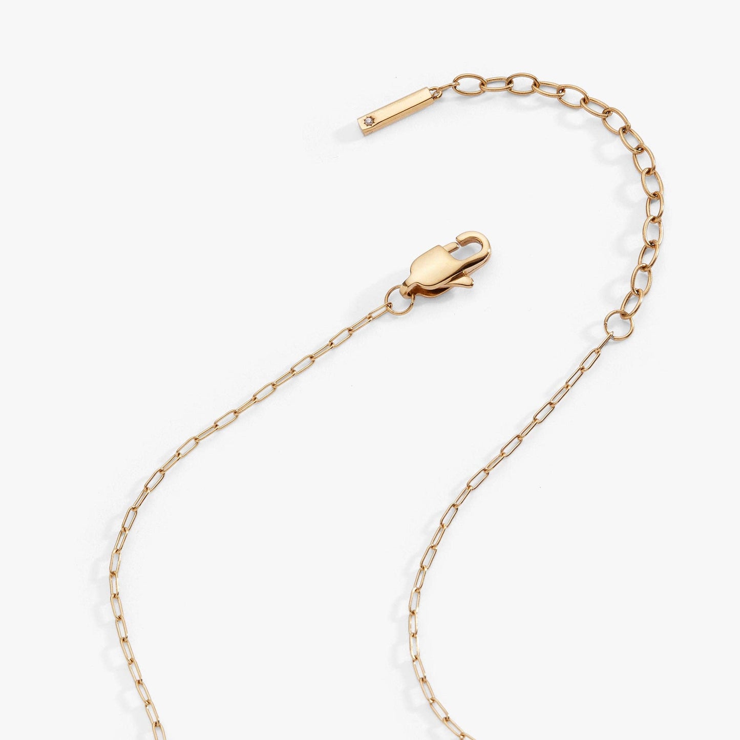 Aries Zodiac Charm Cluster Necklace