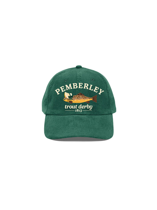 Jane Austen's Pride and Prejudice - Pemberley Trout Derby Hat